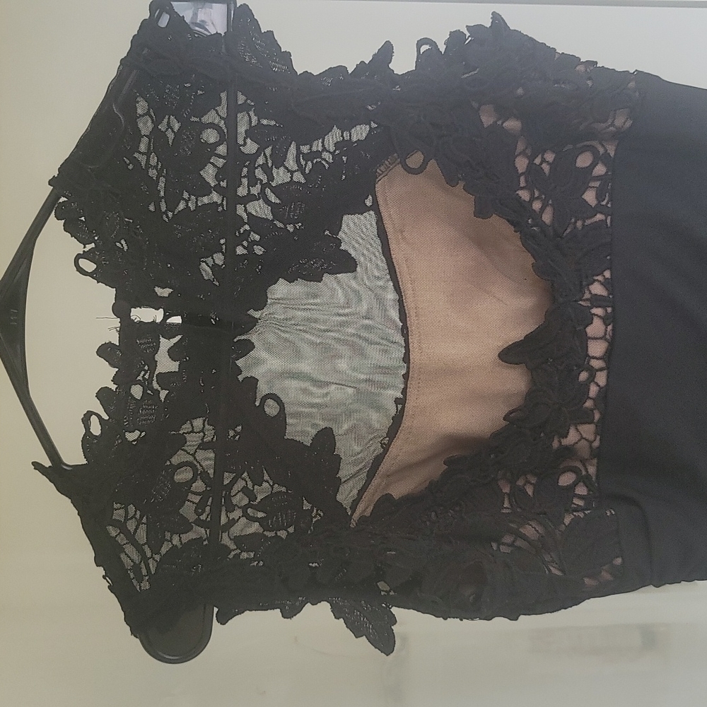 Black cocktail dress - size 8 - Picture 5 of 5